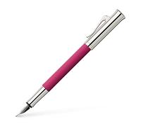 Graf von Faber-Castell Guilloche Electric Pink 145241 - Pluma estilográfica (punta de iridio, 131 x 12 mm de diámetro, punta de iridio, punta de iridio), color rosa