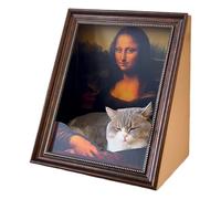 Graffiatoio per gato,MARCO FOTO Retro | Cuccia Relax con superficie da graffio - Para gatitos de tamaño mediano y grande en salón, estudio, casa y dormitorio