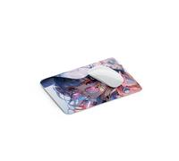 Graffiti Anime Mouse Pad Glass (11.8 x 9.8 inches) XL Non slip Base - Smooth Surface with Matte Finish - Office MousePad/Gaming Portable Tempered Glass Mouse Pad (A)