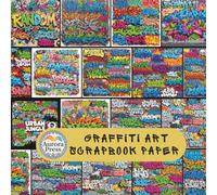 Graffiti Art Scrapbook Paper: 20 Sheets Double-Sided Decorative Designs Cardstock, Scrap Book Paper for Scrapbooking, Junk Journal, Photo Album, DIY Crafts
