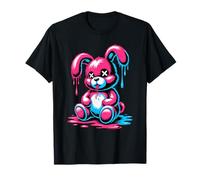 Graffiti Arte Derretido Conejo Conejito Conejos Conejas Camiseta