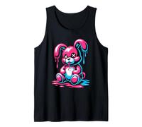 Graffiti Arte Derretido Conejo Conejito Conejos Conejas Camiseta sin Mangas