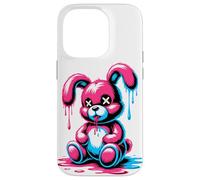 Graffiti Arte Derretido Conejo Conejito Conejos Conejas Carcasa para iPhone 14 Pro