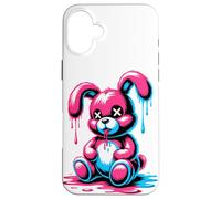 Graffiti Arte Derretido Conejo Conejito Conejos Conejas Carcasa para iPhone 16 Plus
