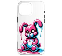 Graffiti Arte Derretido Conejo Conejito Conejos Conejas Carcasa para iPhone 16 Pro Max