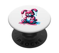 Graffiti Arte Derretido Conejo Conejito Conejos Conejas PopSockets PopGrip Adhesivo