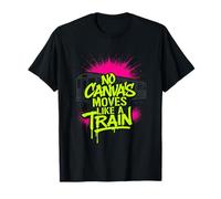 Graffiti Artista Subterráneo Tren Arte Metro Etiquetado Urbano Camiseta