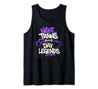 Graffiti Artista Subterráneo Tren Arte Metro Etiquetado Urbano Camiseta sin Mangas