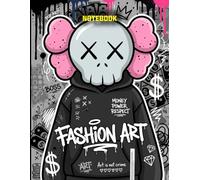 Graffiti Boss KAWS Money Power Respect Street Pop Inspired College Ruled Notebook: Street Art Style Notebook For Teens ( 8.5 x 11 inches) Blank Lined Notebook Journal- 120 Pages