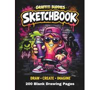 Graffiti Buddies Sketchbook - Pink Edition: Blank Drawing Pages (Graffiti Buddies Art & Activity Series)