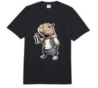 Graffiti Capibara Divertido Rap Música Hip Hop Capibara Comfort Colors Adult Heavyweight T-Shirt