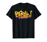 Graffiti City Berlin Hip Hop Fashion Classic Premium Camiseta