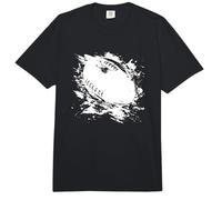 Graffiti de un balón de Rugby Comfort Colors Adult Heavyweight T-Shirt