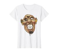Graffiti Hip Hop Old School Graffiti Spraypaint Punta Graffiti Camiseta gráfica económica, Mujer, Blanco, XS