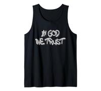 Graffiti In God We Trust Modern Street Art Print Camiseta sin Mangas