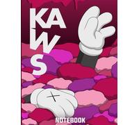 Graffiti Kaws Hopeless Sinking Pop Art Style Inspired College Ruled Notebook: Street Art Notebook For Teens ( 8.5 x 11 inches) Blank Lined Notebook Journal- 120 Pages