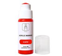Graffiti Markers, Water-Based Acrylic Marker Pen, Tip Permanent Mop Markers, Fade-Resistant Waterproof Supplies for All Surfaces, 0.71 inches, Black, Red, Purple, Pink, Green