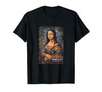 Graffiti Mona Lisa Pop Art - Colorful Street Art Masterpiece Camiseta