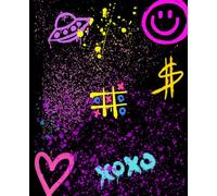 Graffiti Notebook: Urban Street Art Journal: 110-Page Lined Composition Book (7.5” x 9.25”) | Cool Graffiti Cover for School, Work, or Personal Writing