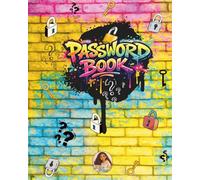 Graffiti Password Book: Urban Wall Password Keeper for Logins, Usernames and Notes