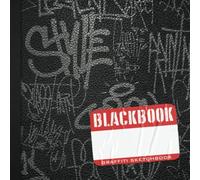 Graffiti Sketchbook Blackbook: Graffiti Notebook for Drawing, Painting, Sketching or Doodling - 118 Pages - White Blank and Brick Textured Pages - 8.5 x 8.5 inches
