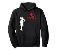 Graffiti Street Art Urban Design Smile Girls Sudadera con Capucha