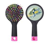 Graffiti Street Music Guitar Soul of Sound Salon - Cepillo para desenredar el pelo, base acolchada