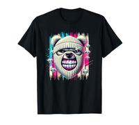 Graffiti Style Art Oso Osos Camiseta
