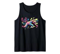 Graffiti Style Art Perezoso Perezosos Oso Pereza Camiseta sin Mangas