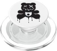 Graffiti Teddy Bear Street Art - Dark Urban Spray Paint Bear PopSockets PopGrip para MagSafe