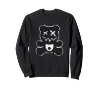 Graffiti Teddy Bear Street Art - Dark Urban Spray Paint Bear Sudadera