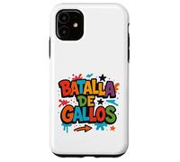 Graffiti Urbano "Batalla de Gallos" Freestyle Street Art Carcasa para iPhone 11