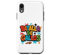 Graffiti Urbano "Batalla de Gallos" Freestyle Street Art Carcasa para iPhone XR