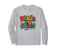Graffiti Urbano "Batalla de Gallos" Freestyle Street Art Manga Larga