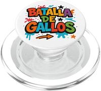 Graffiti Urbano "Batalla de Gallos" Freestyle Street Art PopSockets PopGrip para MagSafe