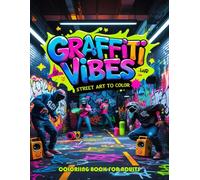 Graffiti vibes street art to color: A Street Art Journey: coloring book for teens and adults