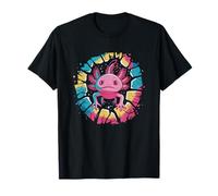 Graffiti Wall Art Ajolote Salamandra Ajolotes Camiseta