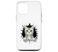 Graffiti Wall Art American Shorthair Carcasa para iPhone 12/12 Pro
