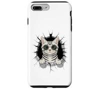 Graffiti Wall Art American Shorthair Sunglasses Carcasa para iPhone 7 Plus/8 Plus