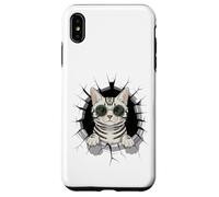 Graffiti Wall Art American Shorthair Sunglasses Carcasa para iPhone XS MAX