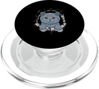 Graffiti Wall Art British Shorthair PopSockets PopGrip para MagSafe