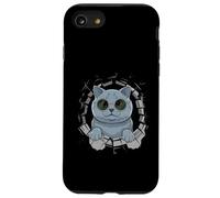 Graffiti Wall Art British Shorthair Sunglasses Carcasa para iPhone SE (2020) / 7/8