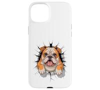 Graffiti Wall Art English Bulldog Carcasa para iPhone 15 Plus