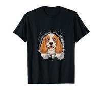 Graffiti Wall Art English Cocker Spaniel Camiseta