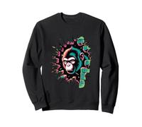 Graffiti Wall Art Mono Monos Sudadera