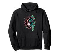 Graffiti Wall Art Mono Monos Sudadera con Capucha
