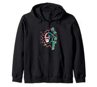 Graffiti Wall Art Mono Monos Sudadera con Capucha