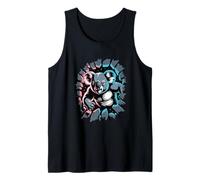Graffiti Wall Art Oso Koala Koalas Camiseta sin Mangas