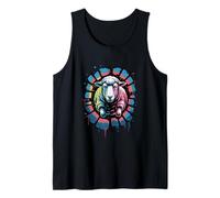 Graffiti Wall Art Oveja Cordero Corderos Camiseta sin Mangas