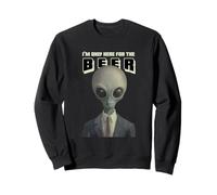 Gráfica Divertida de «I'm Only Here For The Beer» Sudadera